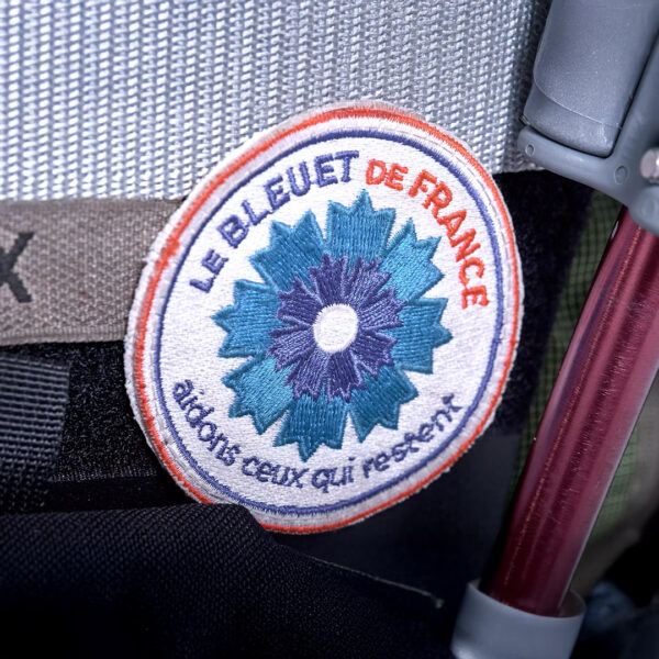 Patch brodé Bleuet de France
